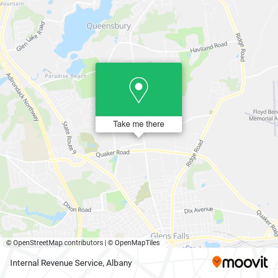 Internal Revenue Service map