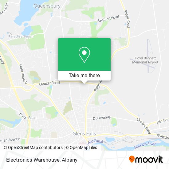 Mapa de Electronics Warehouse