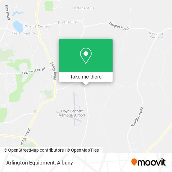 Arlington Equipment map