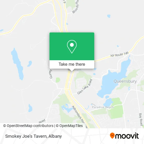 Smokey Joe's Tavern map