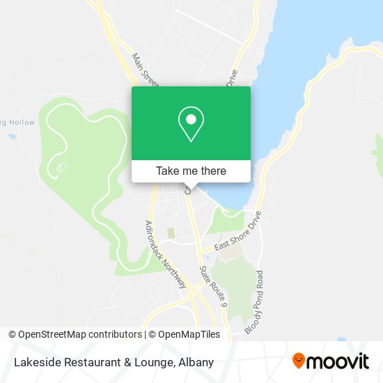 Lakeside Restaurant & Lounge map
