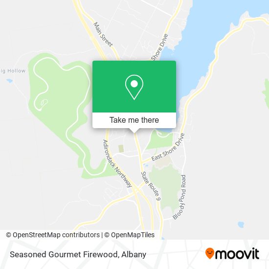 Mapa de Seasoned Gourmet Firewood