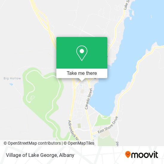 Mapa de Village of Lake George