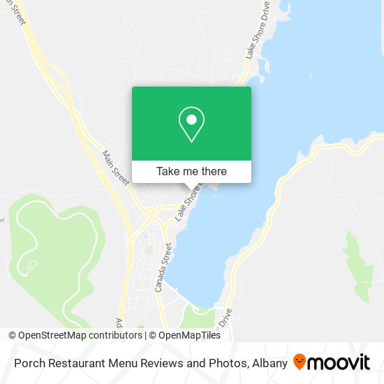 Porch Restaurant Menu Reviews and Photos map