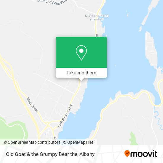 Old Goat & the Grumpy Bear the map