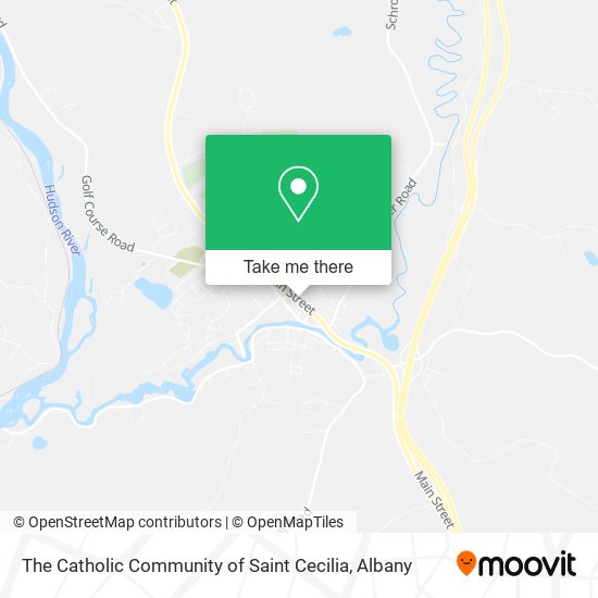 The Catholic Community of Saint Cecilia map