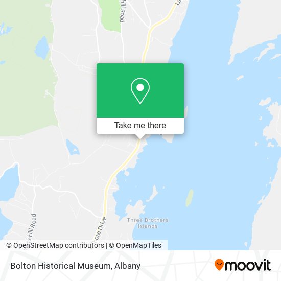 Bolton Historical Museum map