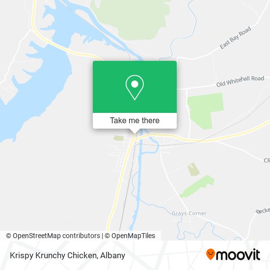 Mapa de Krispy Krunchy Chicken