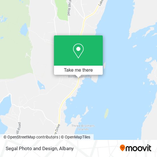 Segal Photo and Design map