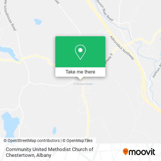 Community United Methodist Church of Chestertown map