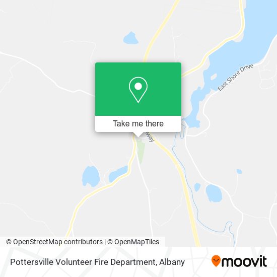 Mapa de Pottersville Volunteer Fire Department