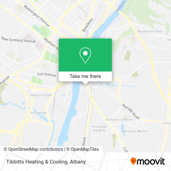 Mapa de Tibbitts Heating & Cooling