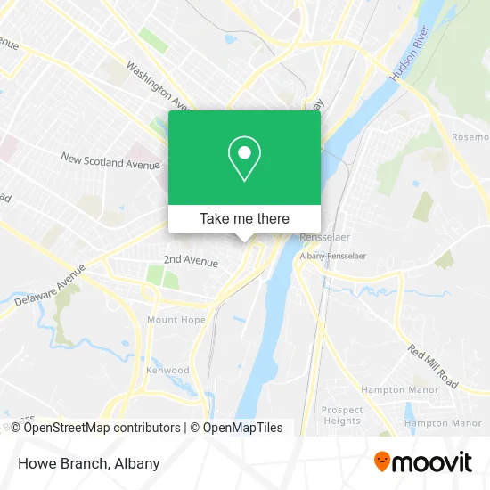 Mapa de Howe Branch