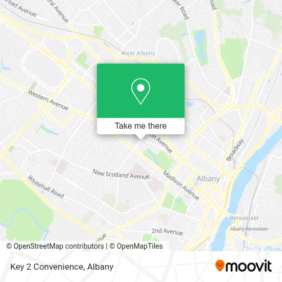 Key 2 Convenience map