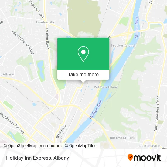 Holiday Inn Express map