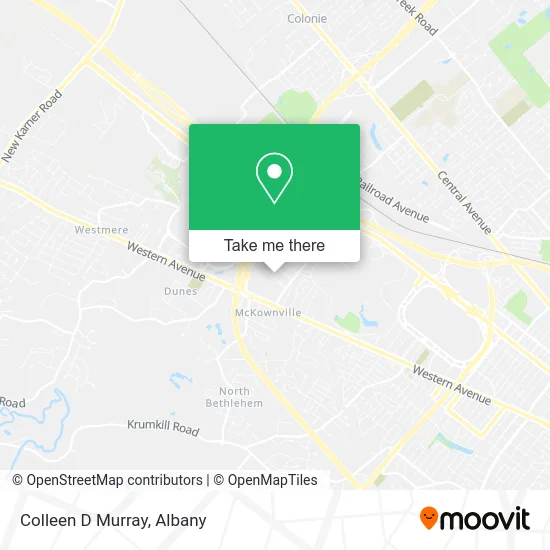 Colleen D Murray map