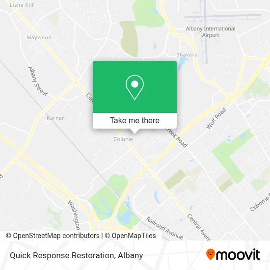 Quick Response Restoration map