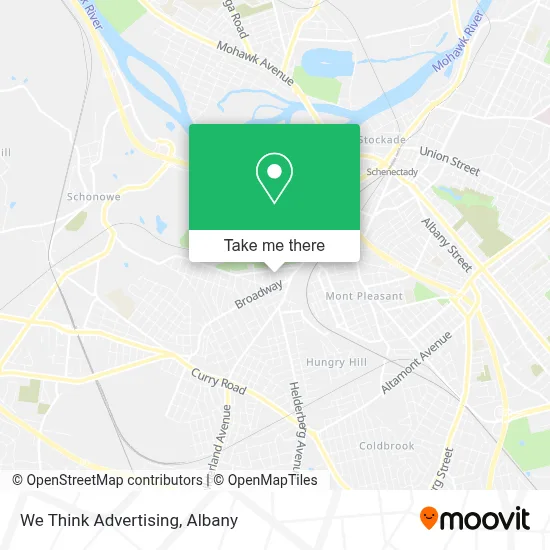 We Think Advertising map