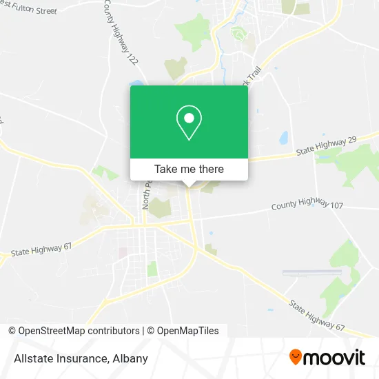 Allstate Insurance map