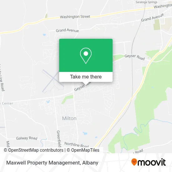 Maxwell Property Management map