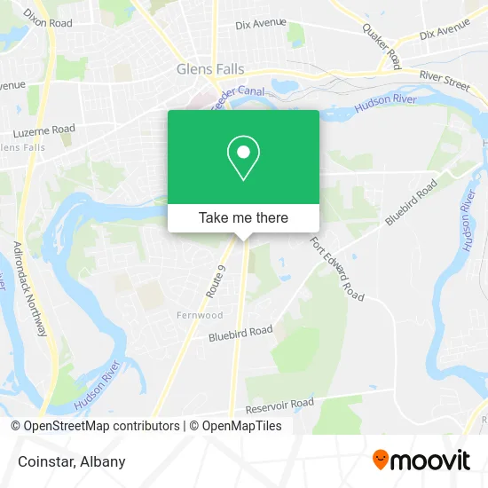 Coinstar map