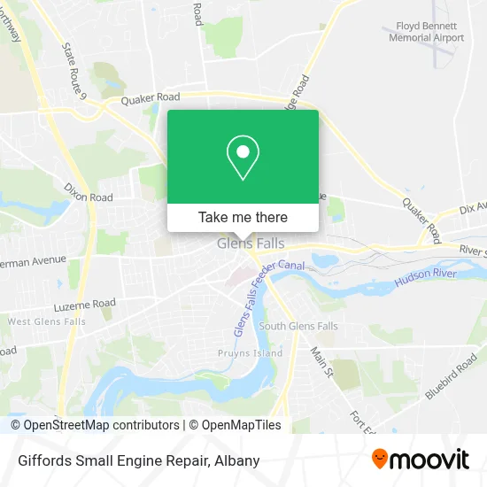 Giffords Small Engine Repair map