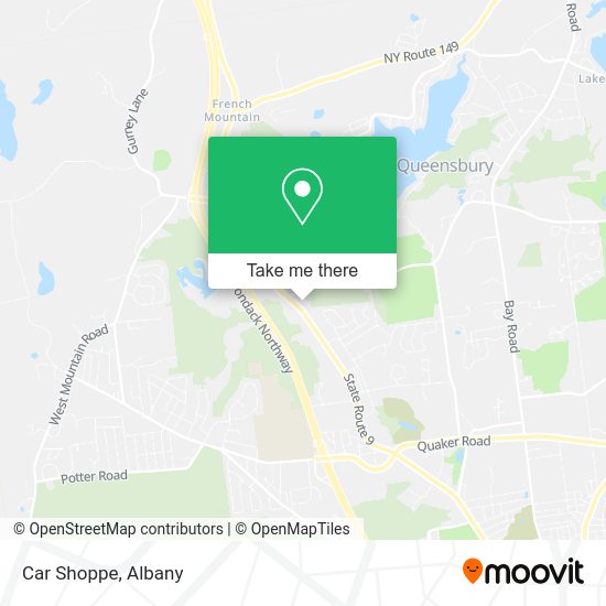 Car Shoppe map