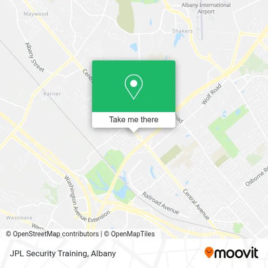 JPL Security Training map