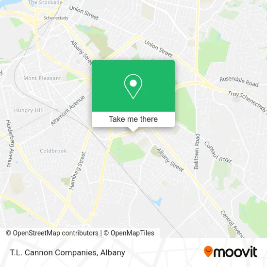 T.L. Cannon Companies map