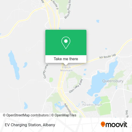 EV Charging Station map