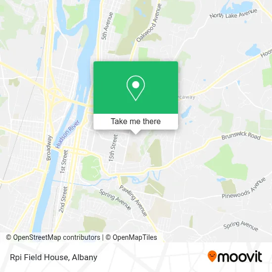 Rpi Field House map