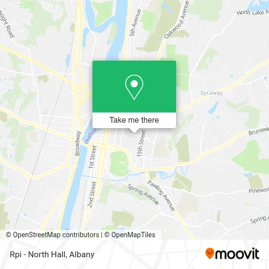 Rpi - North Hall map