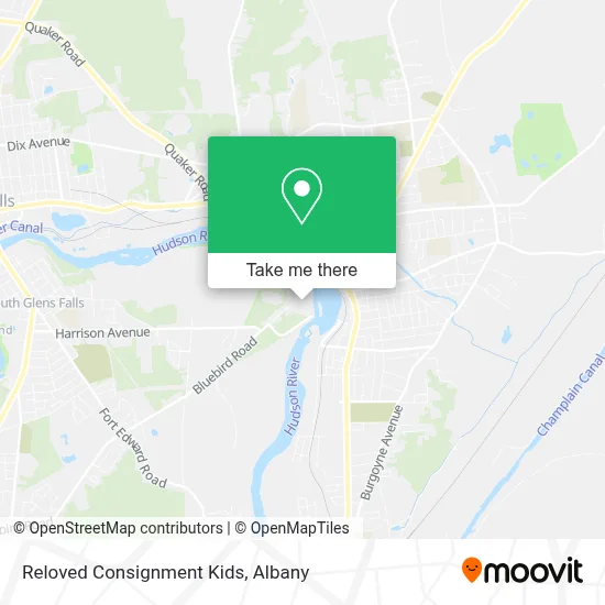 Reloved Consignment Kids map