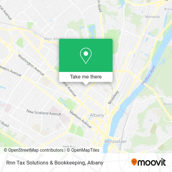 Rnn Tax Solutions & Bookkeeping map