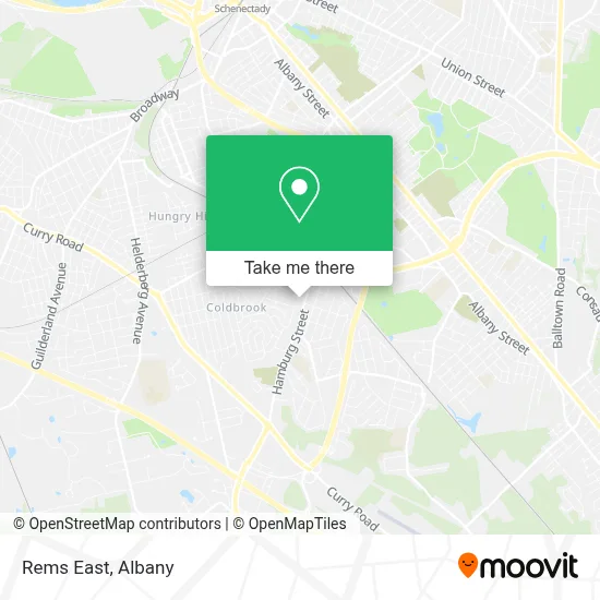 Rems East map
