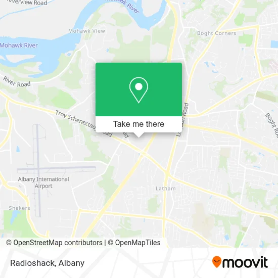Radioshack map