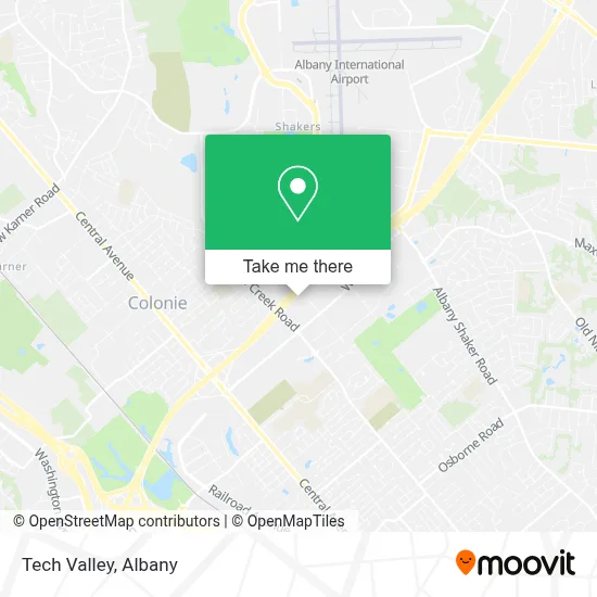 Tech Valley map