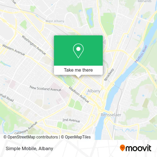 Simple Mobile map