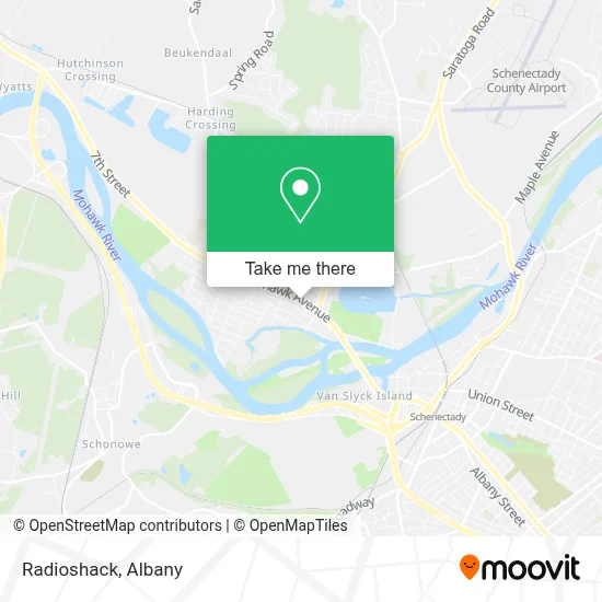 Radioshack map