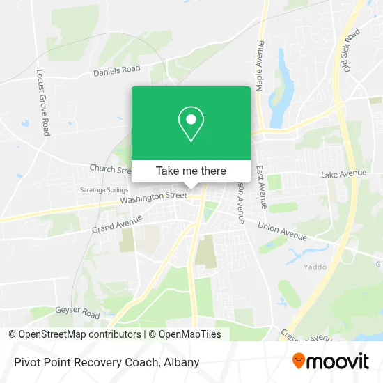 Pivot Point Recovery Coach map