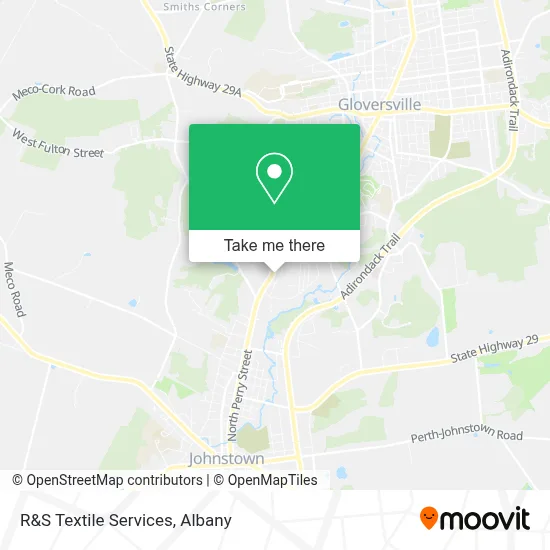 R&S Textile Services map