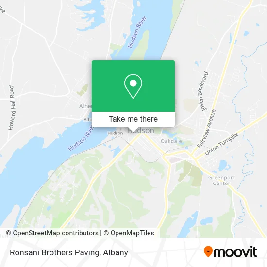 Ronsani Brothers Paving map