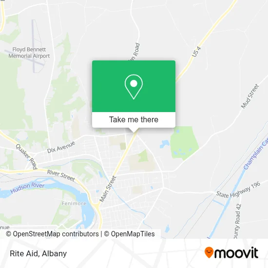 Mapa de Rite Aid