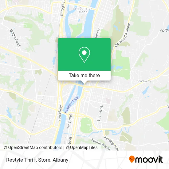 Restyle Thrift Store map