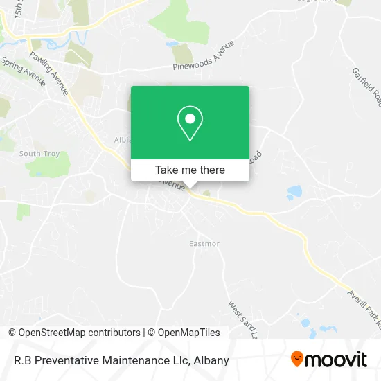 Mapa de R.B Preventative Maintenance Llc