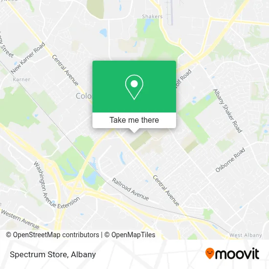 Spectrum Store map