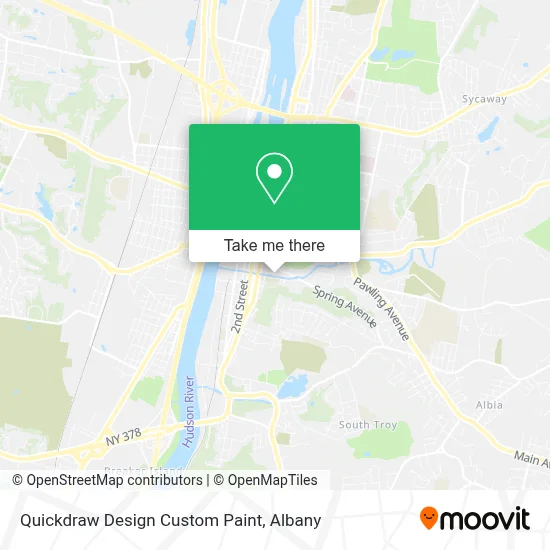 Quickdraw Design Custom Paint map