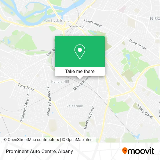 Prominent Auto Centre map