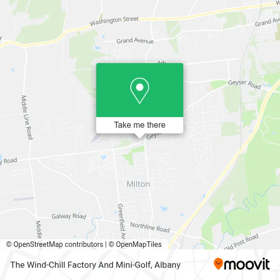 The Wind-Chill Factory And Mini-Golf map