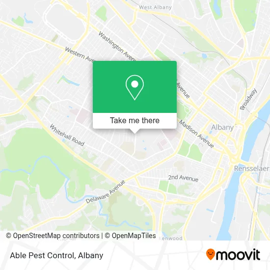 Able Pest Control map